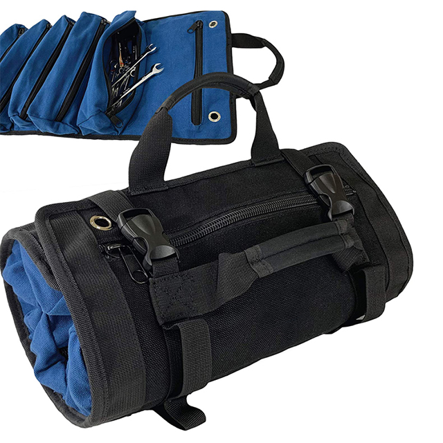 Factory Direct Premium Quality Durable Easy to Carry Roll Up Tool Bag(EPZ-481)