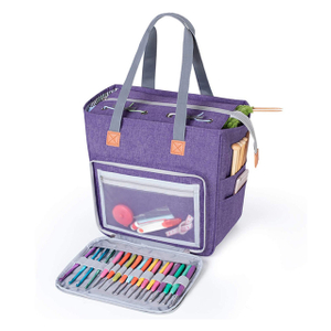 New Designer Knitting Needles Crochet Hooks and Other Accessories Knitting Tote Bag(EPZ-501)