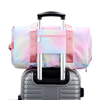 New Designer Weekender Women Travel Custom Duffel Bag with Shoe Compartment(EPZ-583)