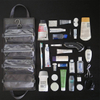 4-in-1Waterproof Roll Up Compact Cosmetic Kit with Hook Hanging Toiletry Bag(EPZ-582)