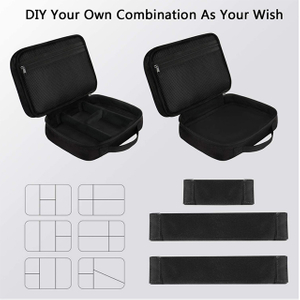 Amazon Hot Selling Double Layer Electronic Accessory Storage for Travel(EPZ-228)