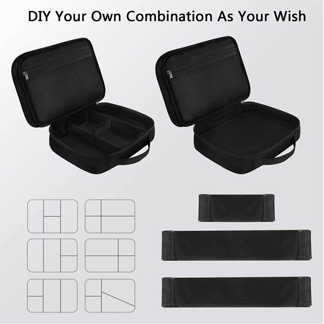 Amazon Hot Selling Double Layer Electronic Accessory Storage for Travel(EPZ-228)