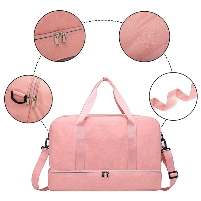Stylish Dry Wet Depart Design Durable Sport Duffel Bag with Shoes Compartment(EPZ-349)