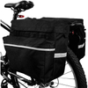 Best Sell Large Pockets Adjustable Hooks Reflective Trim Pannier Bags for Bicycles(EPZ-113)