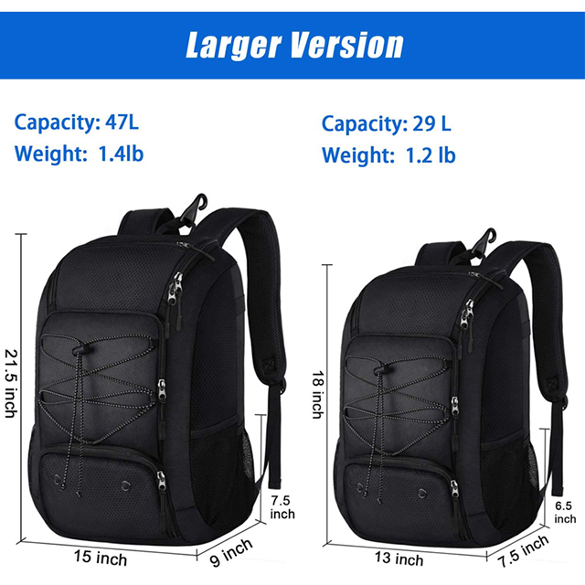 Hot Sell Lightweight Softball Bat Bag with Shoes Compartment for Youth Adult(EPZ-381)
