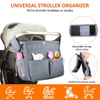 Hot Sell Insulated Waterproof Large Storage Baby Stroller Organizer Bag Nappy(EPZ-366)