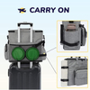 Dog Travel Bag Airline Approved Pet Travel Bag with Shoulder Strap with Dog Food Container