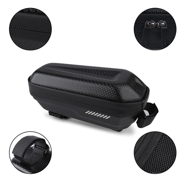High Quality Waterproof Bike Top Tube Bag Bicycle Frame Bag with Double Zipper(EPZ-400)