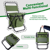 Newest Design Outdoor Portable Folding Fishing Chair Seat Bag With Insulated Picnic Bag