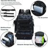 Hot Selling Camouflage Nylon Durable Waterproof Fishing Tackle Bag with Rod Holder And Box