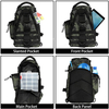 Promotional Water-resistant Freshwater Saltwater Tackle Fishing Storage Bag Cross Body Sling Bag