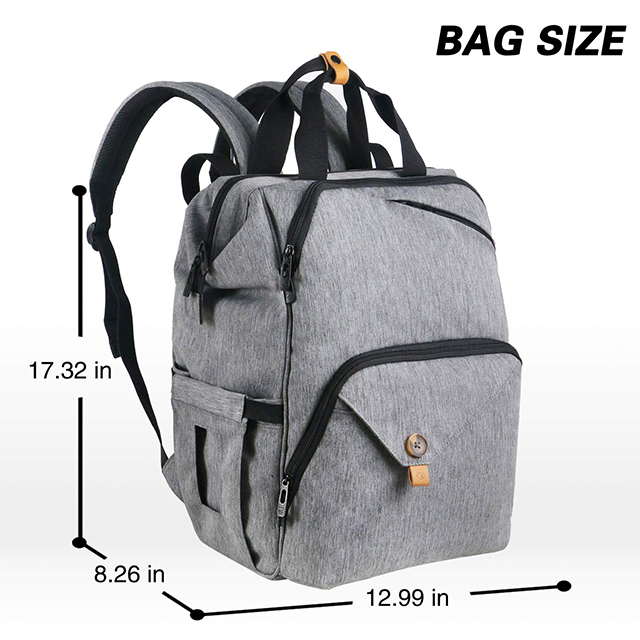 Large Capacity Travel Back Pack Maternity Baby Nappy Changing Bags