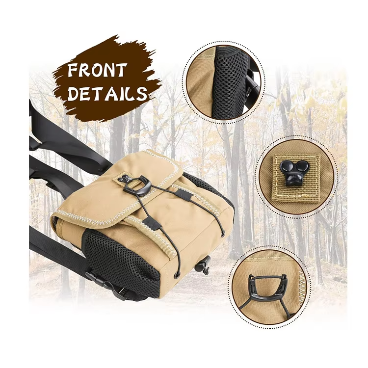 Outdoor Durable Portable Binocular Harness Hunting Hunt Chest Pack with Adjustable Strap