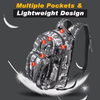 Waterproof Lightweight Scratch Resistant Tackle Bag Fishing with Rod Holder