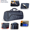Stylish 45L Heavy Duty Duffle Bag Backpack in 1 with Multi-compartment and Hidden Straps