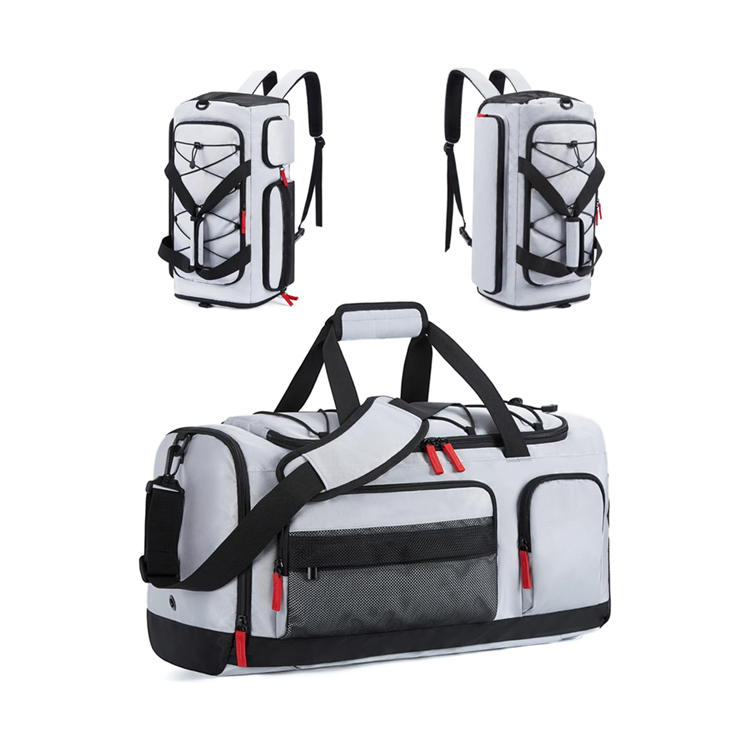 35L Three in One Design Waterproof Sports Travel Duffel Bag with Shoe Compartment