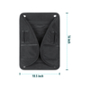Durable Disc Golf Cart Pocket Pouch with Strap and Multi-pocket for Discs and Disc Golf Accessories