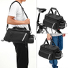 Bike Rack Bag with Rain Cover, Bike Trunk Cooler Handag Insulated Bicycle Rear Seat Pouch with 2 Side Foldable Panniers