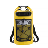 Outdoor Waterproof Bag - PVC Dry Bag Single Shoulder and Backpack 2-in 1 for Rafting, Canyoning, Hiking