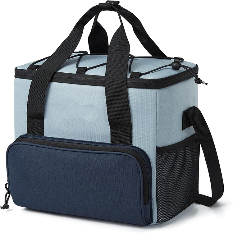 Insulated Leakproof Large Capacity Cooler Bag with Multi Pockets for Camping Beach Picnic Grocery Travel Outdoor Work