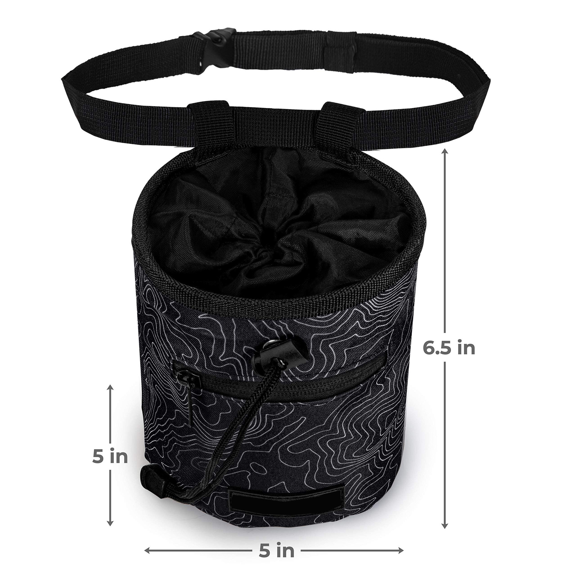 Chalk Bag, Wild Climbing Equipment, Rock Climbing Bag, Outdoor Climbing Anti slip Powder Bag