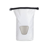 Translucent PVC 15L Dry Bag Unisex Open Closure Outdoor Waterproof Bucket Bag for Travel Sports Rafting Backpack