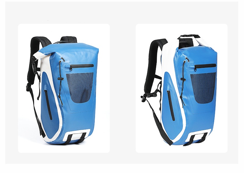 Outdoor Waterproof PVC Backpack for Travel Adventure Camping Hiking Unisex