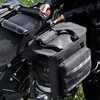 Large Capacity Reflective Motorcycle Saddle Bag with Rain Cover for Touring Travel Motorbike Outdoor Adventure