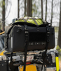 Motorcycle Rear Seat Bag, Travel Gear, Luggage Pack, Storage Pannier, Waterproof Backpack, Dual Shoulder Hardcase Tail Bag
