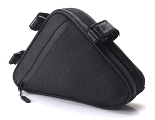 Bicycle waterproof top tube bag, highway bicycle triangular beam bag, front crossbeam toolkit, outdoor riding equipment