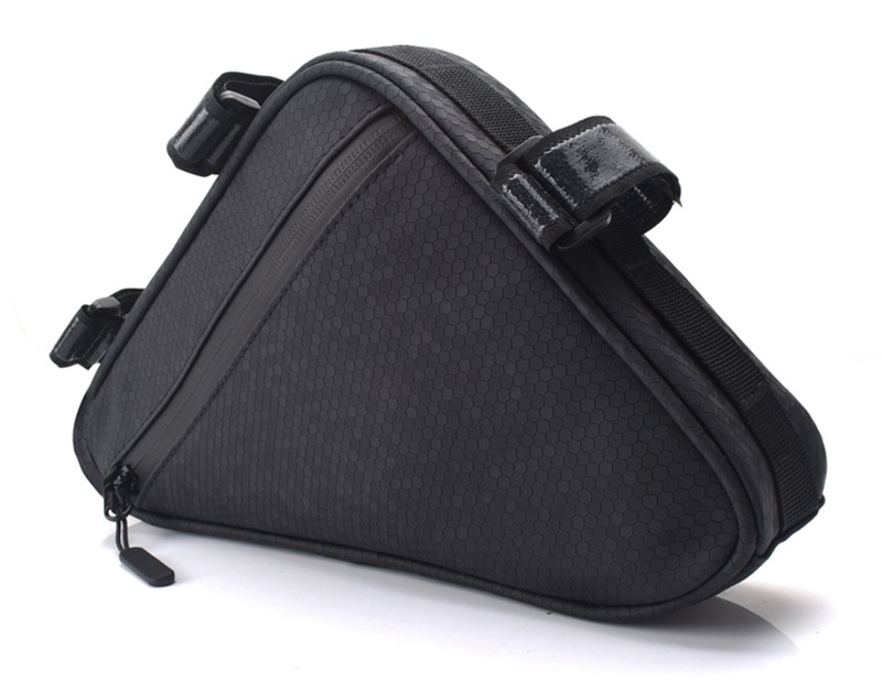 Bicycle waterproof top tube bag, highway bicycle triangular beam bag, front crossbeam toolkit, outdoor riding equipment