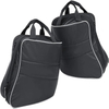 Waterproof Large Capacity Motorcycle Saddlebag with Rain Cover for Motorbike Touring Travel Outdoor Adventure Riding Storage