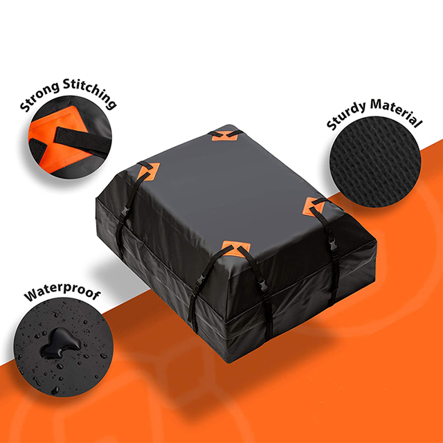 Factory Price Premium Quality Waterproof Foldable Traveling Roof Top Car Bag(EPZ-507)