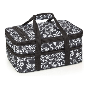 Hot Sell Double Casserole Insulated Travel Carry Bag Insulated Lunch Bag Kids(EPZ-581)