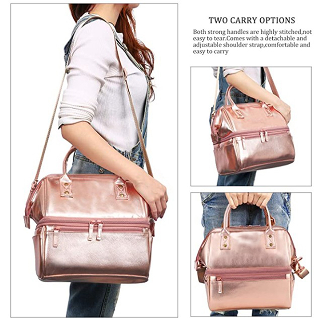 China Supplier Wide Open Insulated Lunch Box Insulated Cooler Food Bags(EPZ-076)