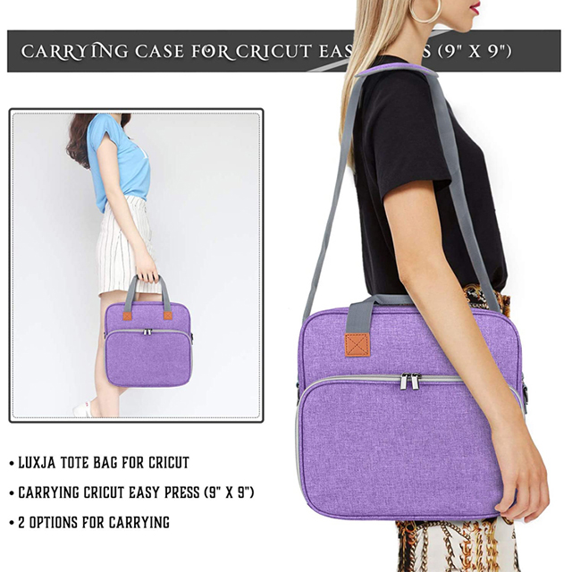 Stylish arrying Case Compatible with Cricut Easy Press Cricut Easy Press Tote Bag(EPZ-435)