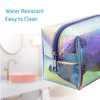 Hot Sell Clear Cosmetic Pouch Toiletry Organizer Holographic Cosmetic Bag(EPZ-039)