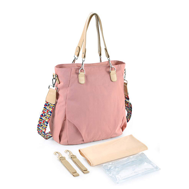 New Designer Lightweight Water-resustant Diaper Bag Tote with Changing Mat(EPZ-194)