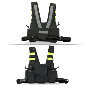 Factory Direct Front Pack Pouch Adjustable shoulder straps Chest Rig Radio(EPZ-241)