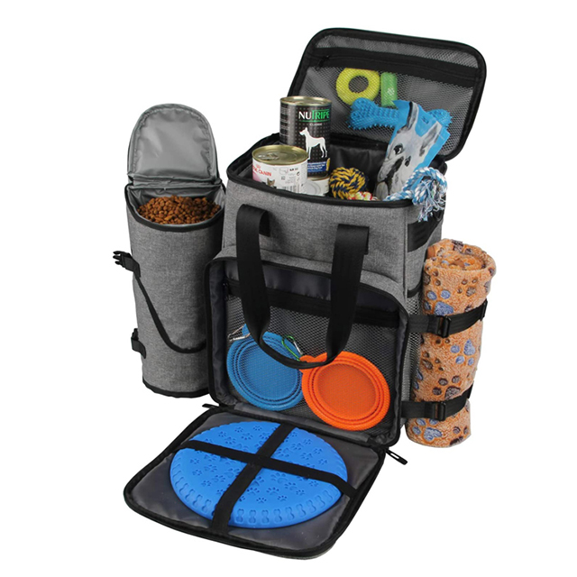 Amazon Hot Selling Tote Organizer Dog Pet Food Bag for Dog Cat-Week Away(EPZ-252)