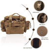 Well Designed Large Capacity Saltwater Resistant Fishing Tackle Storage Bag With Rod Holder