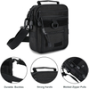 Multi-Function Military Durable Oxford Small Tactical Shooting Bag Pistol Storage Pouch Pack