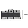 Customized Size Black Rubber Mesh Fishing Lure Bag with Handle