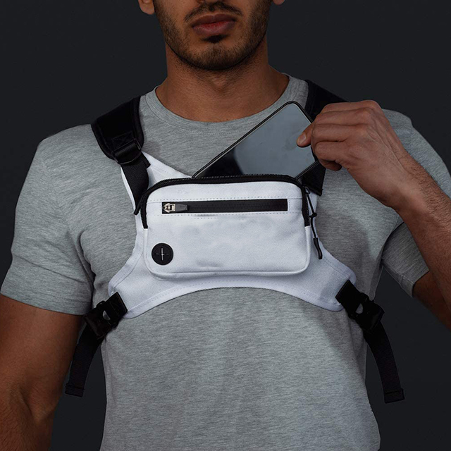  Running Pack For Workouts Running Phone Holder With Extra Storage Lightweight Chest bag