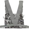 Chest Harness Chest Front Pack Pouch Holster Vest Rig for Two Way Radio Walkie Talkie