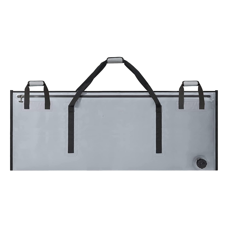 Waterproof and Portable Large Fish Kill Bag with Grain Hole and 3 handles