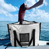 Waterproof and Leakproof Insulated Fish Bag with Brain Hole for Fishing.