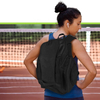 Stylish Unisex Design Large Pickleball Paddle Backpack with Padded Paddle Pockets and Large Bottom Sack for Shoes