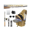 Heavy Duty Tackle Bag Fishing Large Capacity Customized Fishing Backpack