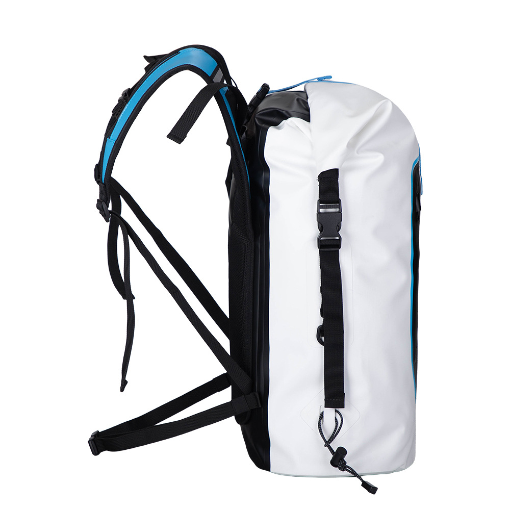 Unisex PVC Waterproof Backpack Large Capacity Waterproof Bag Open Closure for Outdoor Hiking Camping Diving Swimming Adventures